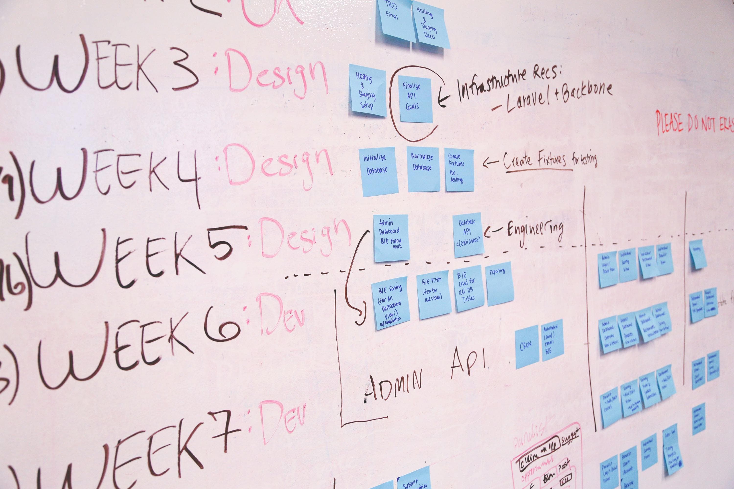 Founders collaborating in a modern workspace